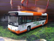 1: 76 Guangzhou Bus Bus First Car Bus Yutong Bus Bus Model 12 Route Bus Bus Out of Print Model Out o