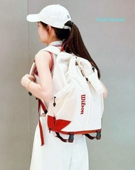 Wilson Tennis Drawstring Backpack 第二代 抽繩 網球 背囊連獨立鞋倉 網球包