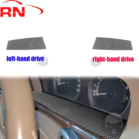 For BMW 7 Series E65 2002-2008 Modified Carbon Fiber Center Control Dashboard Cover Interior Piano B