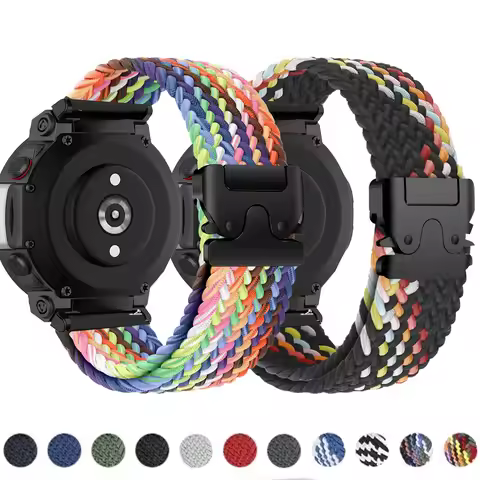 Parachute Style Strap For Huami Amazfit T-REX 3 2Ultra Smart Watchband Sports Bracelet For Xiaomi Am
