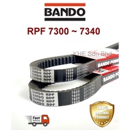 Bando RPF 7300 7310 7320 7330 7340 (22 x 730 755 780 790 810 Li) CX Raw Edge Cog Fan Belt RECMF 9300