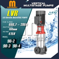 M.Machinery LEO LVR 90 Vertical Multistage Pumps Flow (L/min) 666.7 – 2000 | Pam Versi Tekanan Tingg