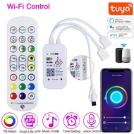 Bộ điều khiển RGB cho DC12V DC24V Dải LED RGB đèn neon băng hồng ngoại/Bluetooth/tuya wifi thông min