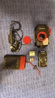Olympus tg4 防水相機套裝連pt-056潛水殼