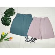 百搭泰国高腰裤 Talent 高腰短裤 Ready Stock Ladies Highwaist Pants