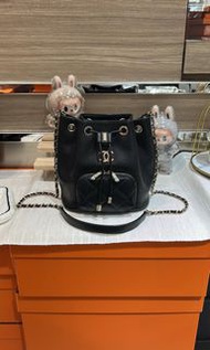 Chanel business affinity bucket bag 荔枝牛皮 100%Authentic ,95%new ❤️尖沙咀中港城門市❤️
