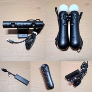 ps4 ps3可以用move雙節棍
體感器200元- 對 。 ps4眼仔
鏡頭camera 170元一個。
ps3眼仔鏡頭90元一個。
ps3雞牌移動器 控制器150元
一個。原裝sony vr ps