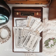 Handmade Coffee Dyed Paper Ephemera | Shinjodu | Journal | Bujo | Scrapbook | Vintage Ephemera