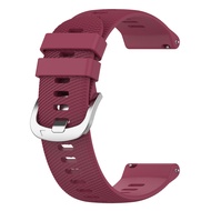 Serasi dengan Garmin Forerunner 255/265 Silicone Strap 265S/255S Cross Corak Jam Tangan Band
