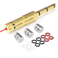 Laser Bore Sight,End Barrel Laser BoreSighter Accurate and Easy Fit Revolvers Pistols and Air Guns