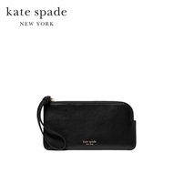 Kate Spade New York กระเป๋าคล้องมือรุ่น Zippy Wristlet KO045 001 สี Black