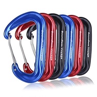 [Direct from Japan] Boundless Voyage Carabiner for Mountaineering, High Strength 12 kN [1200 kg], Co