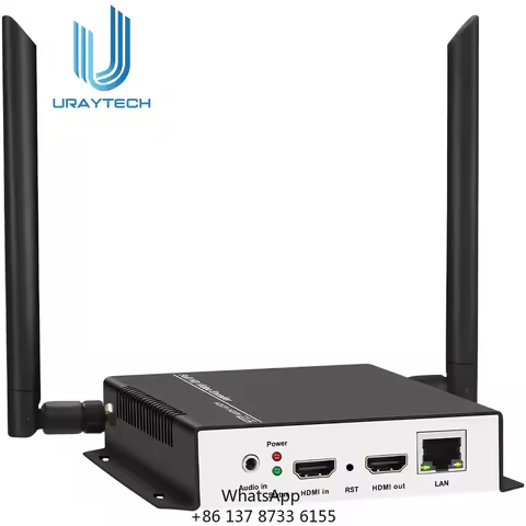URayTech HEVC H.265 HDMI To SRT RTSP RTMP HTTP Streaming Encoder Wireless H265 H.264 HD Video To IP