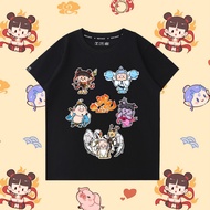 the movie nezha2 tshirt Nezha Q-version Pattern unisex for children tshirt 100-150cm #NZ021