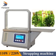 Automatic Opp Belt Strapping Machine Tape Strapping Supermarket Vegetable Strapping Flower Strapping