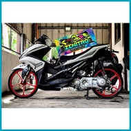 ∆ ◪ ◇ NVX THAILAND DECALS TRANSPARENT FOR (AEROX V1 ONLY)