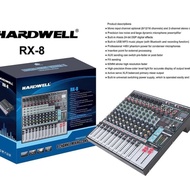 Hardwell Rx 8 Mixer Audio Mixer 8 Channel Original Best Quality