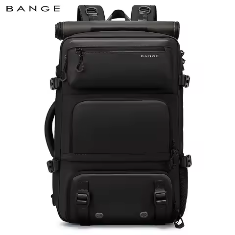 Bange 16 Inch Laptop Backpack Vacuum Compression Backpack Business Large Capacity School Backpack Ex