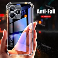 Realme C63 C53 2023 Clear Airbags Shockproof TPU Soft Cover For Realme 11 Pro + C53 53C C 53 4G Case