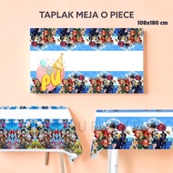 ONE PIECE Tablecloth ONE PIECE Birthday Tablecloth/