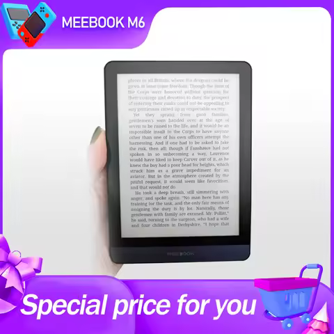 MEEBOOK M6 Ebook Reader 6-Inch HD E-link Screen 3+32GB with WIFI Bluetooth Android11 for E-books
