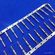 Connector Semi-Gold Plated Male Female Computer Terminal Plug Spring 1.0MM Air DB Butt Connector I5N