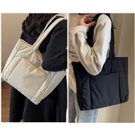 Women Cloud Tote Bag Simple Puffer Shoulder Bag Simple Cloud Bag Casual Tote Bag