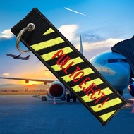 Embroidery Keychain Tag Pull To Eject