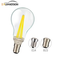 Ruiandsion 10pcs B15 BA15D E14 LED Bulb 220V 4W LED Filament White Warm White Chandelier Kitchen Sew