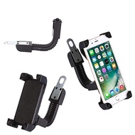 [ Aplus ] Motorcycles Phone Mount Holder / 360 Rotation / Anti-slip / Anti-shock / Anti-shake