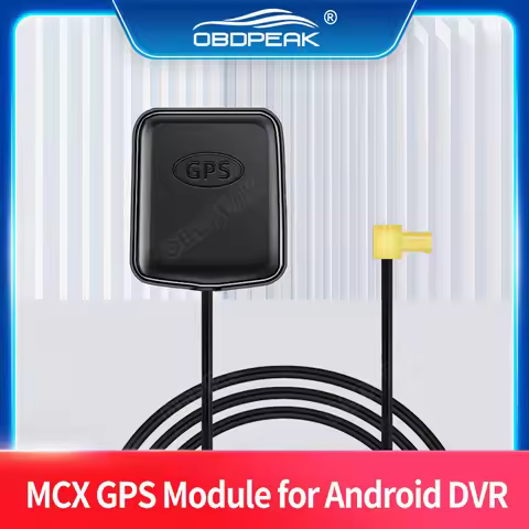 OBDPEAK Mini MCX GPS Antenna Module Camera GPS Tracker GPS Locator for DashCam Android DVR T30/K50/D