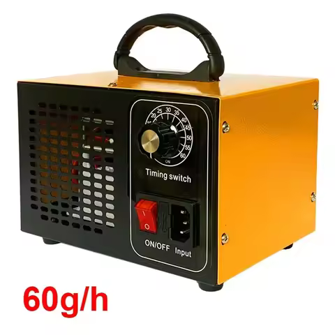 Ozone Generator Portable 220V 110V 60G Car Ozonizer Air Purifier Ozonator Machine Ozon Generator wit