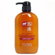 熊野油脂 - 熊野馬油無矽護髮素600ML【平行進口】