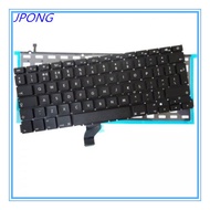 Suitable for Brand New macbook pro 43cm A1502 retina Keyboard with Backlight us uk Keyboard