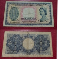 Malaya and British Borneo 1 dollar 1953