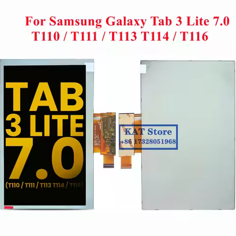 For Samsung Galaxy Tab 3 Lite 7.0 SM-T110 T111 T113 T114 T113nu T116 LCD Display Screen Replacement 