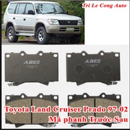 Land Cruiser Prado 97-02 2002 1997 brake pads Toyota front and rear disc brake pads Clear 1999 2000 
