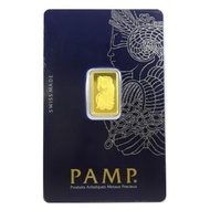 PAMP Suisse Pure Gold Bar Fortuna series, 2.5 g