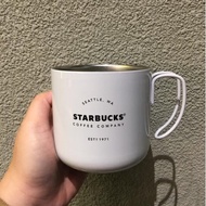 Starbucks mug seattle white