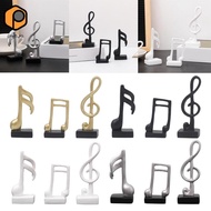 [prettyia] 3Pcs Modern Al Notes Statues Sculpture Al Symbol Crafts Resin Figurine  Symbol Ornament  