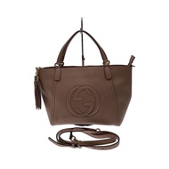 GUCCI Handbag Handbag_Soho Leather PNK Direct from Japan Secondhand