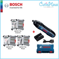Cutiehaus BOSCH [Bundle]GO 2 Kit Smart Screwdriver-06019H2181+BOSCH 35pcs Extra Bit Set-2607017728,2