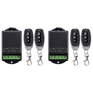 (QBEP) 2X Dual Wireless Remote Control Switch AC100-240V 10A Relay Radio Frequency Switch Home Instr