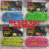 RK XRING CHAIN RANTAI XRING 525XSO 120L COLOUR CHAIN RANTAI WARNA