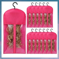 [hotkeystore.] 12PCS Wig Holder Wig Storage Wig Bags Storage with Hanger Hair Extension Holder Wig H