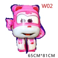 1pc Super Wings Jett Foil Air Balloon globos Helium Balloon Birthday Party Decor