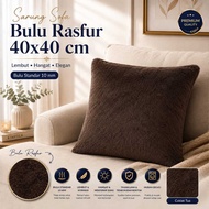 40x40 fur sofa cushion cover