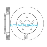 LEXUS LS430 CELSIOR UCF30 FRONT BRAKE DISC ROTOR
