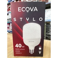CAHAYA ECOVA LED BULB 40w LED CAPSULE BULB T BULB WHITE LIGHT 6500K