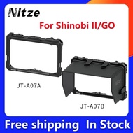 Nitze Monitor Cage for Atomos Shinobi II/GO 5" Sunhood Monitor aluminum Alloy Cage